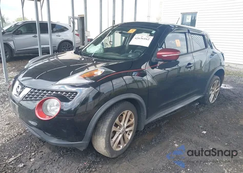 2015 Nissan Juke Sl from USA, damaged, VIN JN8AF5MR3FT501095